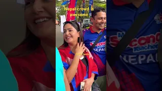 India vs Nepal | Nepal crowd happy to play with India