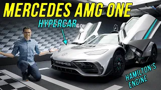 Mercedes-AMG ONE 1000 hp Hypercar REVEAL with Lewis Hamilton’s F1 engine inside!