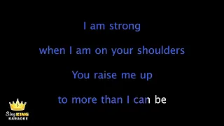 You Raise Me Up Karaoke Version