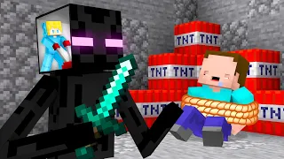 Ukri kontrolliert ENDERMAN GEHIRN um BILLY zu ENTFÜHREN in Minecraft!