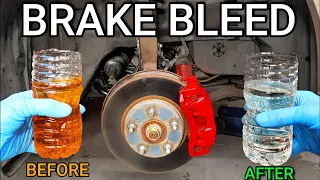 How To Bleed Your Brakes | BY YOURSLEF