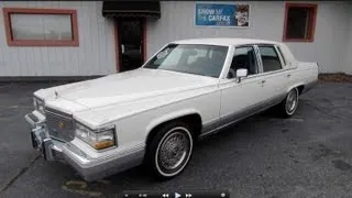 1991 Cadillac Brougham 5.7L w/ 28k Miles Start Up, Exhaust, and In Depth Review