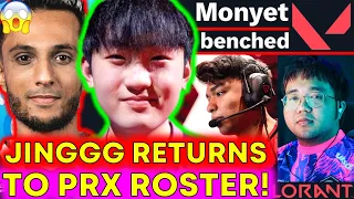 Pros REACT to Jinggg RETURN to Paper Rex, Monyet OUT 😱 VCT News