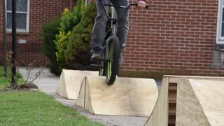 Wooden pump track ramps (plans in description)