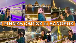 DINNER CRUISE AT CHAO PHRAYA RIVER BANGKOK | MERIDIAN CRUISE | A TRAVEL GUIDE