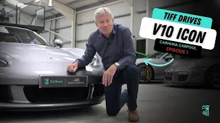 Tiff Needell Drives Porsche Carrera GT (First Time!) on Carhuna Carpool