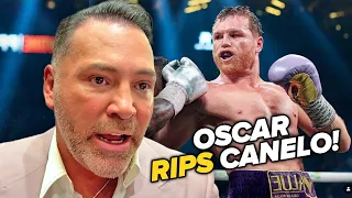 Oscar De La Hoya CALLS CANELO A DRUG CHEAT after HEATED ALTERCATION with Canelo!