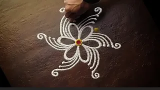 3 *2 Rangoli Designs 🌺Simple Rangoli Designs🌺Rangoli idea 🌺Easy Rangoli Designs