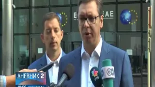 U Briselu novi sastanak Vučića i Tačija