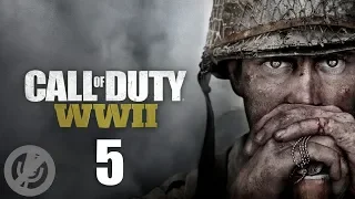 Call of Duty WWII Прохождение На Русском На 100% Без Комментариев Часть 5 - Освобождение