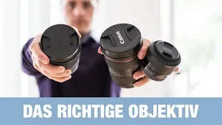 Welches Objektiv wofür? - Darauf solltest du achten! | Filmgrundlagen #02