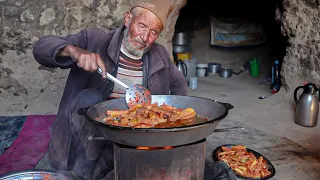 Afghanistan Village Life | Old Lovers' Cave Cooking Meets Modern Tastes