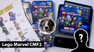 Распаковка минифигурок LEGO Marvel CMF Series 2