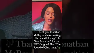 The Sound of Christmas BET Film Neyo & Serayah Singing Sent Me a King Written By Jonathan McReynolds