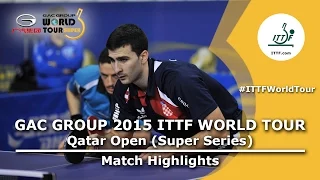 Qatar Open 2015 Highlights: FREITAS Marcos/GACINA Andrej vs CALDERANO Hugo/TSUBOI Gustavo (FINAL)