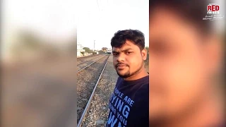 Hyderabad Student train Accident while taking Selfie | With MMTS Train Goes Wrong