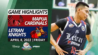 Letran Knights vs Mapua Cardinals | NCAA Season 97 Game Highlights | April 8, 2022