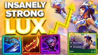 WAIT... IS LUX CARRY ACTUALLY META??? | Teamfight Tactics Set 11 Ranked