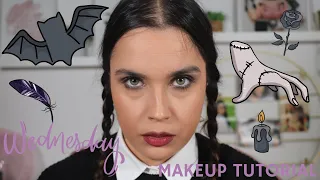 Halloween Makeup Tutorial Wednesday Addams