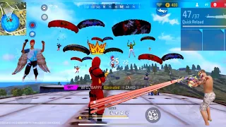 free fire max gameplay factory roof fist fight - fir fair king of factory - fire max auto headshot