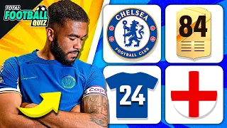 GUESS THE PLAYER BY CLUB + JERSEY NUMBER + COUNTRY + EA SPORTS FC 24 CARD | TFQ QUIZ FOOTBALL 2023