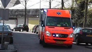 36X A1 Ambulance & 1X PRIO 1 Politie naar Meldingen in Amsterdam, Zaandam & Purmerend