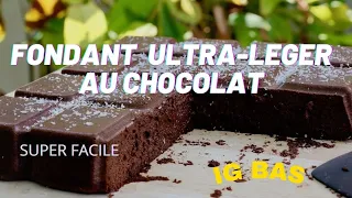 [Recette Minceur & IG Bas] Mon Fondant au chocolat ULTRA LEGER