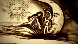 Amazing! Sand animation "Russian Fairy Tale" - Песочное шоу "Русская Сказка" (Ксения Симонова)