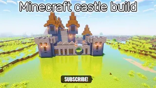 Minecraft medieval castle build | Minecraft build | Minecraft castle | Castle build