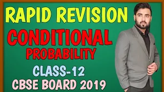 Conditional probability|Probability|Class-12|NCERT Maths|Chapter-13|My Institute|Sachin sir