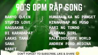 90S OPM Rap Song  Tugtugang Inuman andrewe gloc9 salbakuta