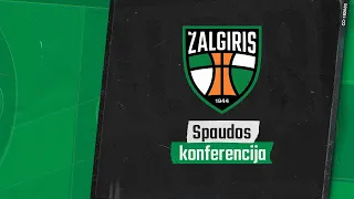 Virtus - Žalgiris | K.Maksvyčio ir E.Ulanovo priešrungtyninė spaudos konferencija