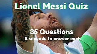 ⚽NEW Ultimate Messi Quiz 2024 | How Well Do You Know Lionel Messi❓| 30+ Questions Only For FANS