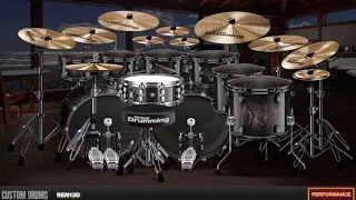 Disturbed-The vengeful one drum cover (virtual drumming)