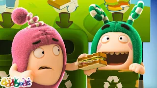 Recycle Bin | Oddbods - Food Adventures | Cartoons for Kids