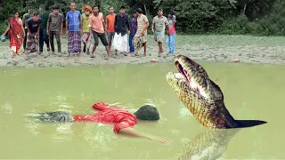 Snake Attack Fish Hunter | Fun made Giant Snake Attack and Rescue Film