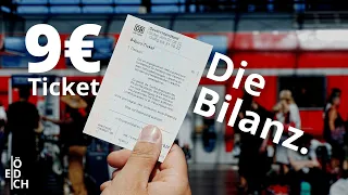 Das haben 3 Monate fast kostenloser ÖPNV in Deutschland wirklich gebracht! Die Bilanz zum 9€-Ticket