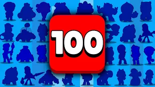 100 BRAWLER IN 1 VIDEO ZIEHEN! *WELTREKORD* 😱 Brawl Stars deutsch