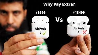 AirPods 3 vs AirPods 2 Full Comparison in Hindi