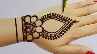 3 Latest Stylish Backhand Mehndi design| Beautiful Mehndi designs| Simple Mehandi design|Hennadesign