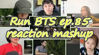 [BTS] Run BTS 달려라 방탄 ep.85｜reaction mashup