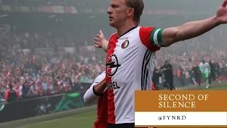 Feyenoord The most beautiful second of silence ever  Kampioenswedstrijd 2016 2017