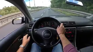 Audi A4 B6 1 9 TDI PD 131HP POV 2003 Test Drive