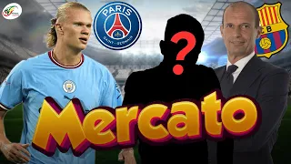 Le plan surprenant de Haaland avec le PSG.. La Juventus vise un cadre du Barça | MERCATO