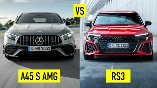 Audi RS3 vs Mercedes A45 S AMG : Which one is the Best Hot Hatch ?