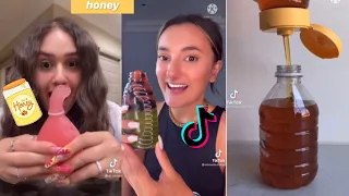 Honey jelly/ frozen honey jelly 🍯 TikTok compilation