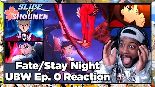 THE HANDS IN THIS EPISODE ARE INSANE!!! | Fate/Stay Night Unlimited Blade Works Episode 0 Reaction