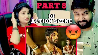 DJ Duvvada Jagannadham - Action Fight Scene Reaction ! Part-8 | Allu Arjun, Pooja Hegde