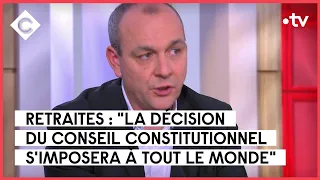 Il y a t-il vraiment une crise démocratique en France ? - Laurent Berger - C à Vous - 06/04/2023