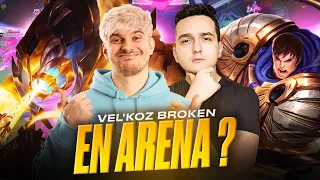 VEL'KOZ BROKEN EN 2V2 ?! - Mode Arena ft. Strey